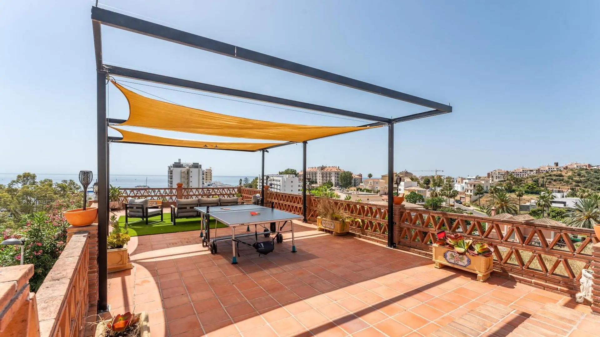 펜션 Vb Moraleda Villa 3Br Sea Views 베날마데나코스타 스페인